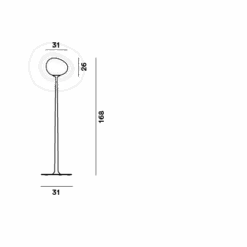 Gregg Media Floor Lamp 6 Gregg Media Floor Lamp -Gubi Furni Sales foscarini gregg floor lamp white 5