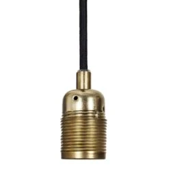 Frama E27 Matt Brass, Black