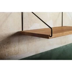 Frama Shelf 80 Shelf, Black -Gubi Furni Sales frama shelf 80 shelf black 2