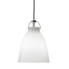 Fritz Hansen Caravaggio Opal Pendant P1, Cord 3 M, White -Gubi Furni Sales fritz hansen caravaggio opal pendant cord 3 m white 9