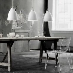 Fritz Hansen Caravaggio Pendant P2, Cord 3 M, Matt White -Gubi Furni Sales fritz hansen caravaggio pendant p2 cord 3 m matt 16