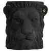 Lion Pot L, Black