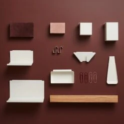 GEJST Flex Side Table For Magnetic Shelf, White -Gubi Furni Sales gejst flex side table for magnetic shelf 4