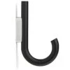 GEJST Hook, Black Oak / Chrome