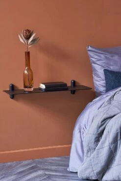 GEJST Nivo Wall Shelf G, Black Ash / Black -Gubi Furni Sales gejst nivo wall shelf g 9