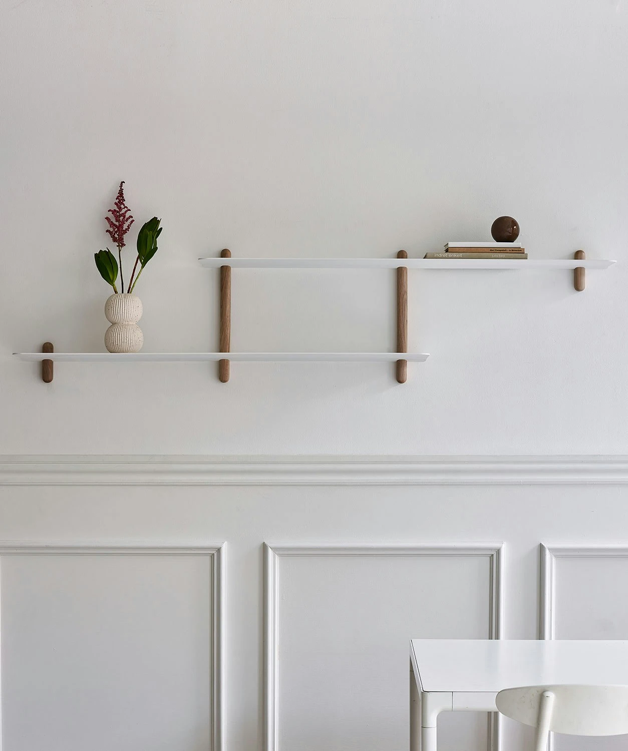 GEJST Nivo Wall Shelf H, Light Oak / White 5 GEJST Nivo Wall Shelf H, Light Oak / White - Image 3