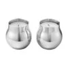 Georg Jensen Cafu Candle Holder 2 Pcs, Stainless Steel -Gubi Furni Sales georg jensen cafu candle holder 2 pcs stainless steel 0