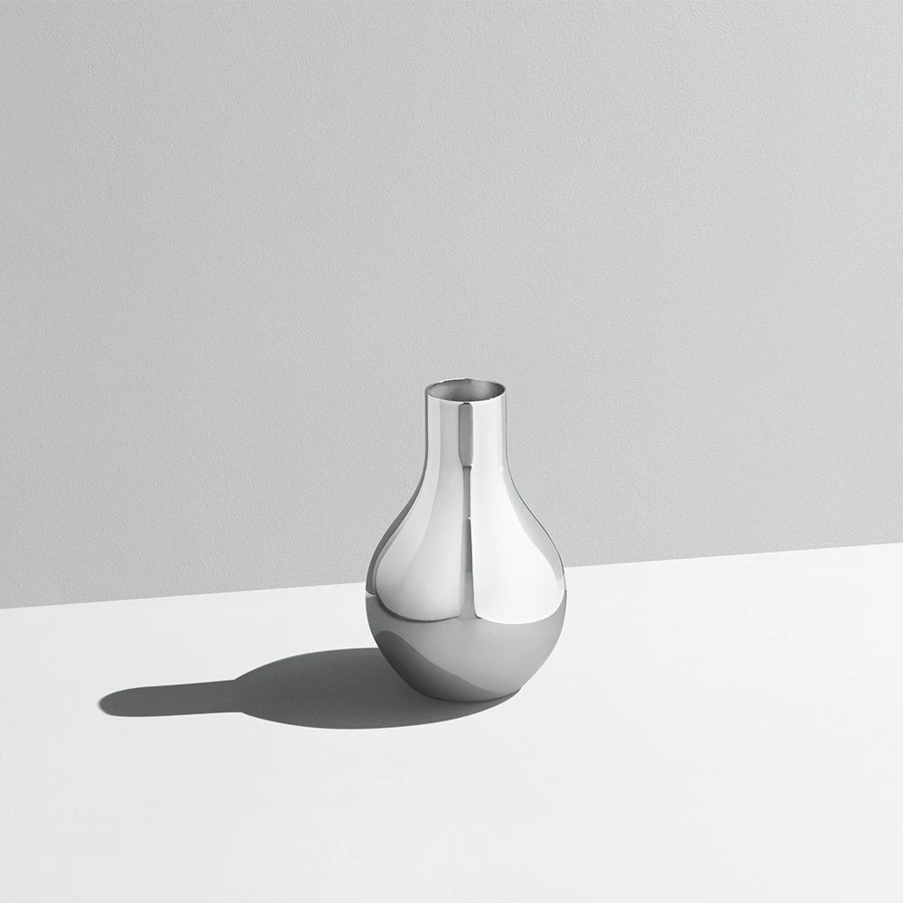 Georg Jensen Cafu Vase L, Stainless Steel 4 Georg Jensen Cafu Vase L, Stainless Steel - Image 2