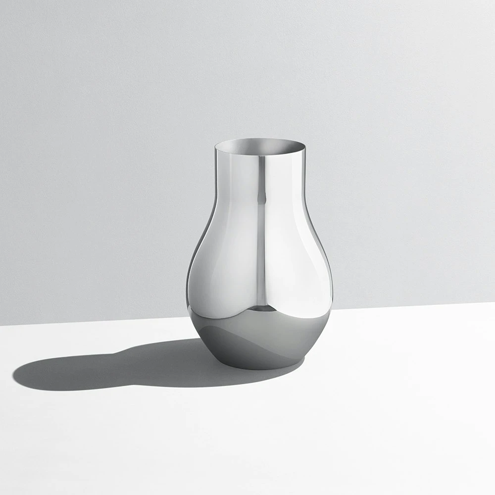 Georg Jensen Cafu Vase L, Stainless Steel 5 Georg Jensen Cafu Vase L, Stainless Steel - Image 3