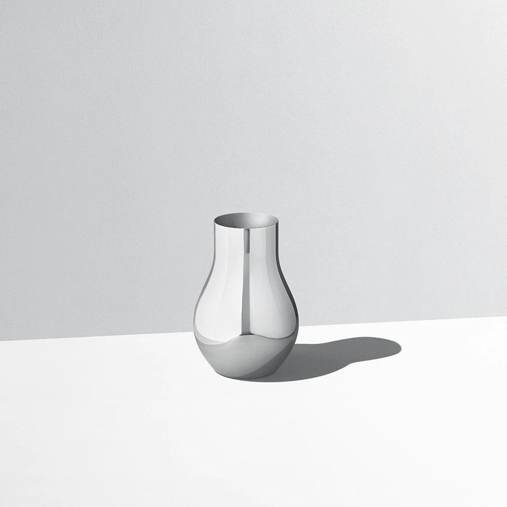 Georg Jensen Cafu Vase L, Stainless Steel 6 Georg Jensen Cafu Vase L, Stainless Steel - Image 4