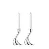 Georg Jensen Cobra Candle Holders 2 Pcs, 16 Cm -Gubi Furni Sales georg jensen cobra candle holders 2 pcs 2