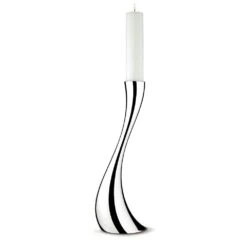 Georg Jensen Cobra Floor Candle Holder Medium, 50 Cm
