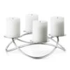 Georg Jensen Season Candle Holder Large, Stainless Steel