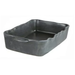 Provence Oven Dish 39,5x26,5x8 Cm, Matte Grey