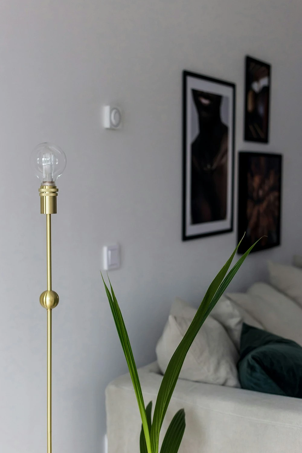 Globen Lighting Astrid Floor Lamp, Brushed Brass 4 Globen Lighting Astrid Floor Lamp, Brushed Brass - Image 2