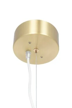 Globen Lighting Astrid 50 Pendant, Brushed Brass 6 Globen Lighting Astrid 50 Pendant, Brushed Brass -Gubi Furni Sales globen lighting astrid pendant brushed brass white 7