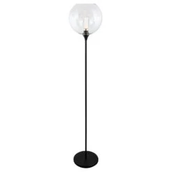 Globen Lighting Bowl Floor Lamp, Clear