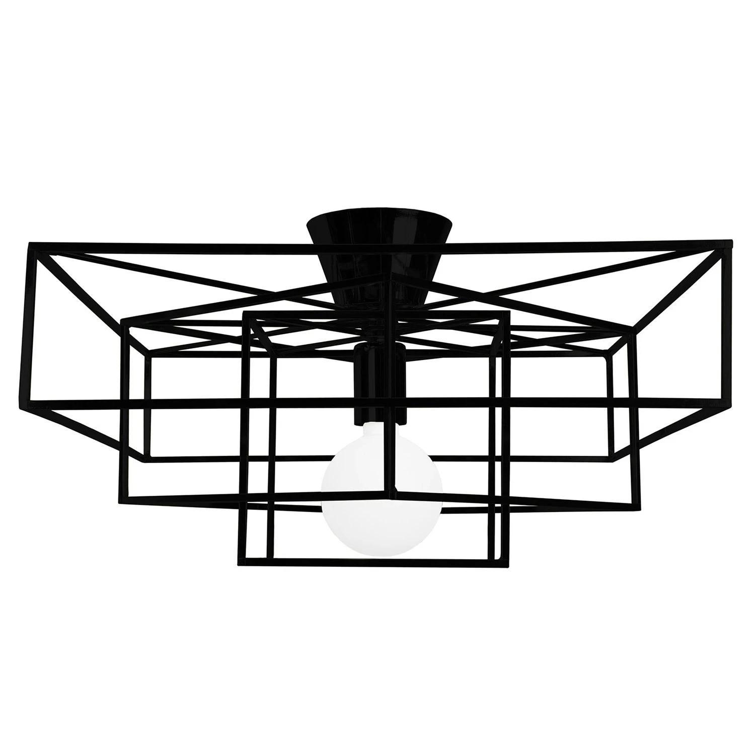 Globen Lighting Cube Ceiling, Matt Black 3 Globen Lighting Cube Ceiling, Matt Black
