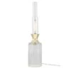 Globen Lighting Ester Table Lamp, Clear/Brass -Gubi Furni Sales globen lighting ester table lamp 1