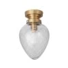 Globen Lighting June IP44 Plafond, Ground/Klar/Ant. Brass -Gubi Furni Sales globen lighting juni ceiling lamp ip44 3