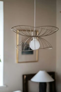 Globen Lighting Ray 45 Pendant, Mud -Gubi Furni Sales globen lighting ray pendant 45 17