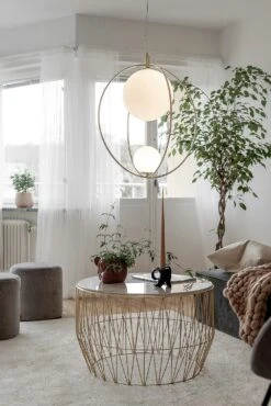 Globen Lighting Saint 60 Pendant, Brass -Gubi Furni Sales globen lighting saint 60 pendant 2