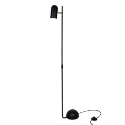 Globen Lighting Swan Floor Lamp, Black