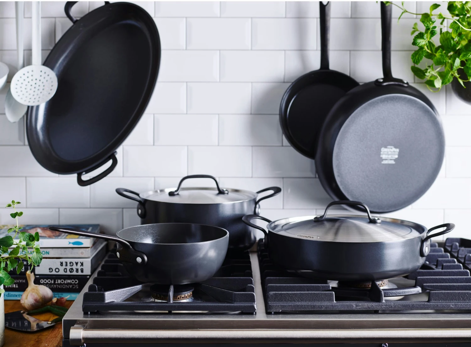 Greenpan Craft Fish Pan Frying Pan Oval 40 Cm 7 Greenpan Craft Fish Pan Frying Pan Oval 40 Cm - Image 5