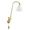 Gubi Bestlite BL6 Wall Lamp, Brass/ White -Gubi Furni Sales gubi bestlite bl6 wall lamp 9