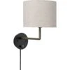 Gubi Gravity Wall Lamp Small, Antique Brass / Canvas -Gubi Furni Sales gubi gravity wall lamp small 0