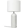 Gubi Gravity XL Floor Lamp Low, White Marble / White -Gubi Furni Sales gubi gravity xl low 14