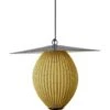 Gubi Satellite Pendant Outdoor 270 Mm, Mustard Gold Semi Matt