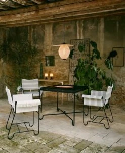 Gubi Satellite Pendant Outdoor 220 Mm, Cream White Semi Matt -Gubi Furni Sales gubi satellite pendant outdoor 1