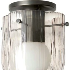 Gubi Seine Pendant Lamp, Smoke -Gubi Furni Sales gubi seine ceiling lamp base antique brass shade smoke 2