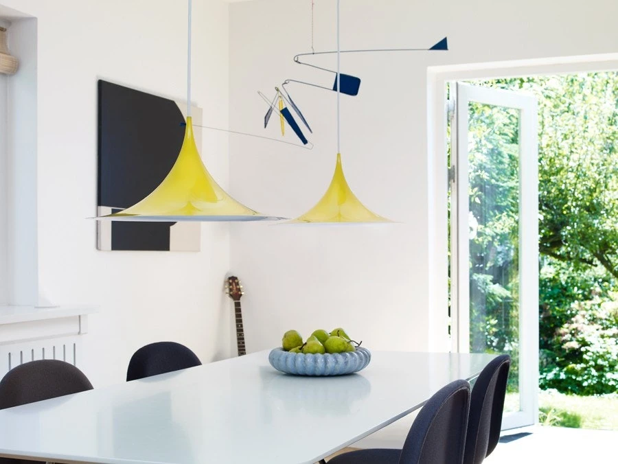 Gubi Semi Pendant Ø 47 Cm, Matte White 7 Gubi Semi Pendant Ø 47 Cm, Matte White - Image 5