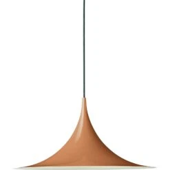 Gubi Semi Pendant Ø 47 Cm, Glossy Roasted Pumpkin