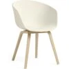 Hay AAC 22 Chair, Waterbased Lacquered Oak / Cream White