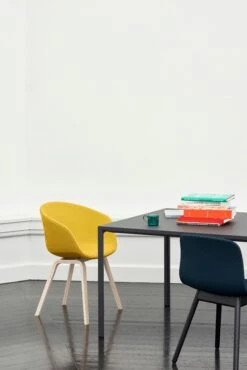 Hay AAC 23 Chair, Water-based Lacquered Oak / Steelcut Trio 446 -Gubi Furni Sales hay aac 23 chair water based lacquered oak 17