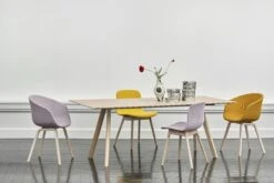 Hay AAC 23 Chair, Water-based Lacquered Oak / Steelcut Trio 446 -Gubi Furni Sales hay aac 23 chair water based lacquered oak 18