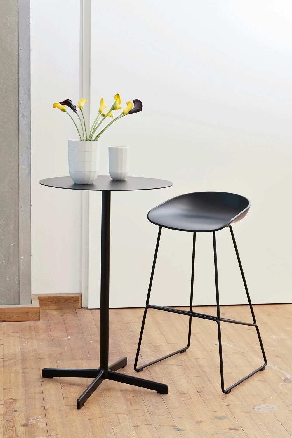 Hay AAS 38 Bar Stool High, Black Frame / Black 6 Hay AAS 38 Bar Stool High, Black Frame / Black - Image 4
