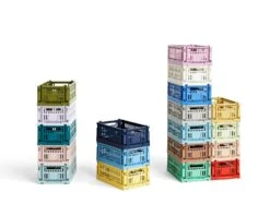 Hay Colour Crate Storage Box S, 17x26,5 Cm, Off-white -Gubi Furni Sales hay colour crate s blush 47