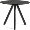Hay CPH 20 Table Ø90x74 Cm, Black Water Based Lacquered Oak -Gubi Furni Sales hay copenhague cph 20 table 90x74 cm 10