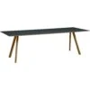 Hay CPH 30 Table 90x250x74 Cm, Waterbased Lacquered Walnut/Dark Grey -Gubi Furni Sales hay copenhague cph 30 table 90x250x74 cm 29