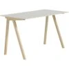 Hay CPH 90 Desk, Waterbased Lacquered Oak/Off-White Linoleum