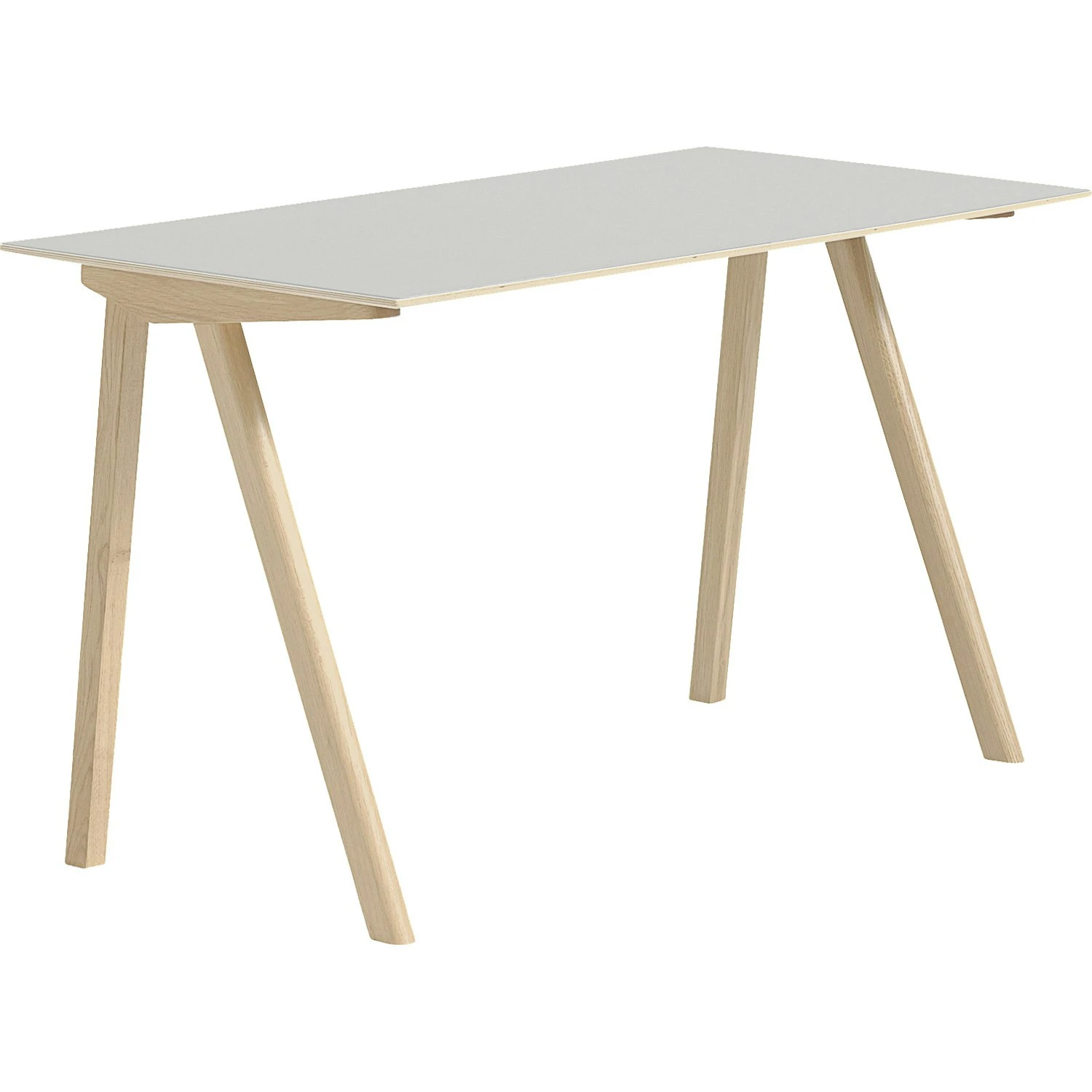 Hay CPH 90 Desk, Waterbased Lacquered Oak/Off-White Linoleum 3 Hay CPH 90 Desk, Waterbased Lacquered Oak/Off-White Linoleum