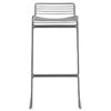 Hay Hee Bar Stool High, Asphalt Grey -Gubi Furni Sales hay hee bar stool high 5