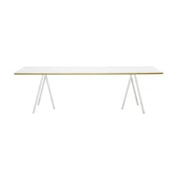 Hay Loop Stand Table 200 Cm, Linoleum / Black -Gubi Furni Sales hay loop stand table 200 cm 2 1