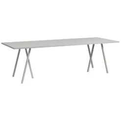 Hay Loop Stand Table 250 Cm, Linoleum / Grey