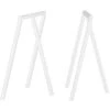 Hay Loop Stand Trestle 2-pack, White 1 Hay Loop Stand Trestle 2-pack, White -Gubi Furni Sales hay loop stand trestle 2 pack 1