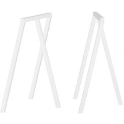 Hay Loop Stand Trestle 2-pack, White